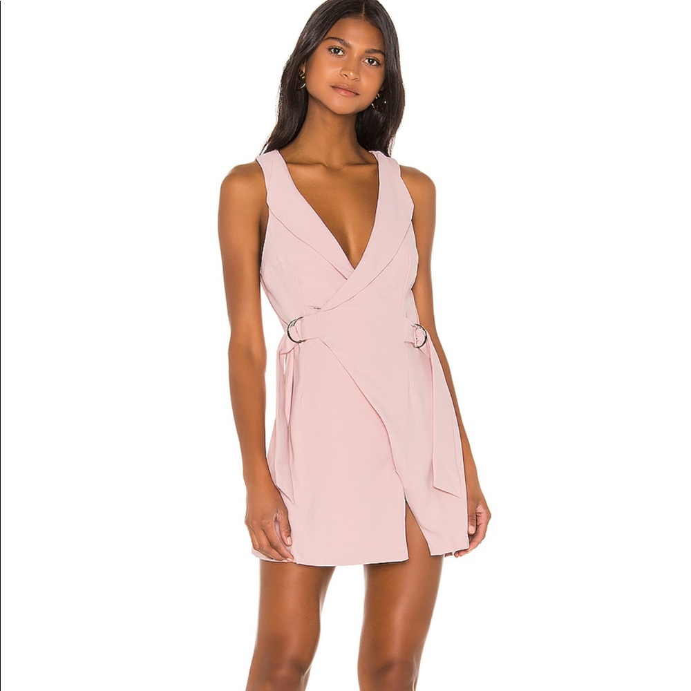 Revolve light pink dress